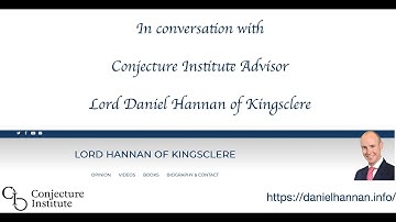 Conversation with Lord Daniel Hannan