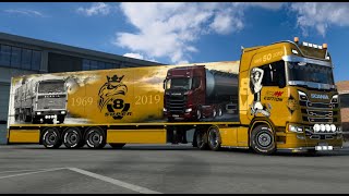 Update Mod Support On Official Multiplayer Scania Open Pi̇pe Mod Combo Skin Gameplay