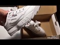 Распаковка женских кроссовок Fila Disruptor Low White