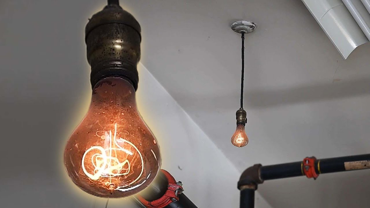This 120 Year Old Light Bulb Still Works!