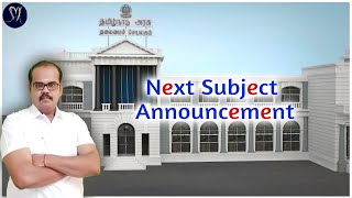 Next Subject Announcement / #spfm  / #drsmksharing #drsmk #tnmrb