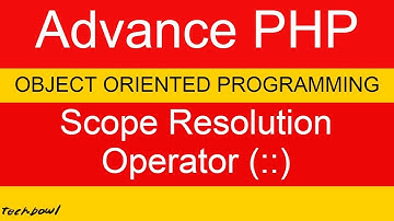 Scope Resolution Operator (::) in PHP (Hindi)