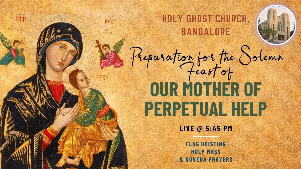 FLAG HOISTING - 15 January, 2026 Novena to Our Mother of Perpetual Help - Thursday 5:30 PM