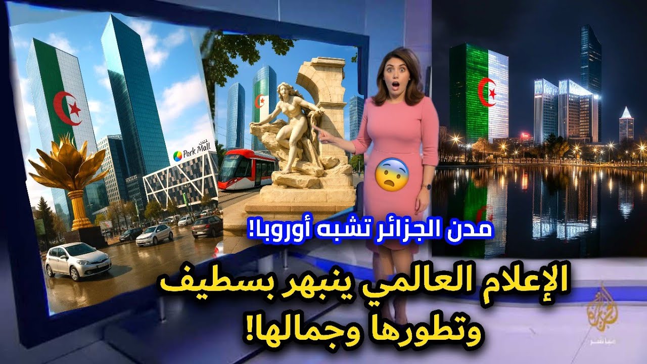 مدينة سطيف الجزائرية في وثائقي اجنبي يذهل بجمالها وتطورها ويقارنها بمدن اوروبية!