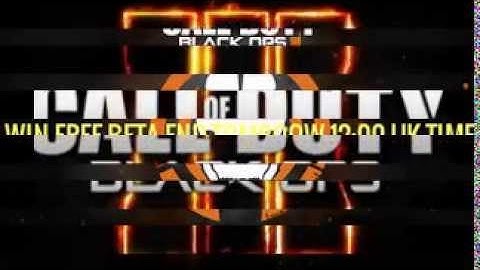 BLACK OPS 3 FREE BETA CODES