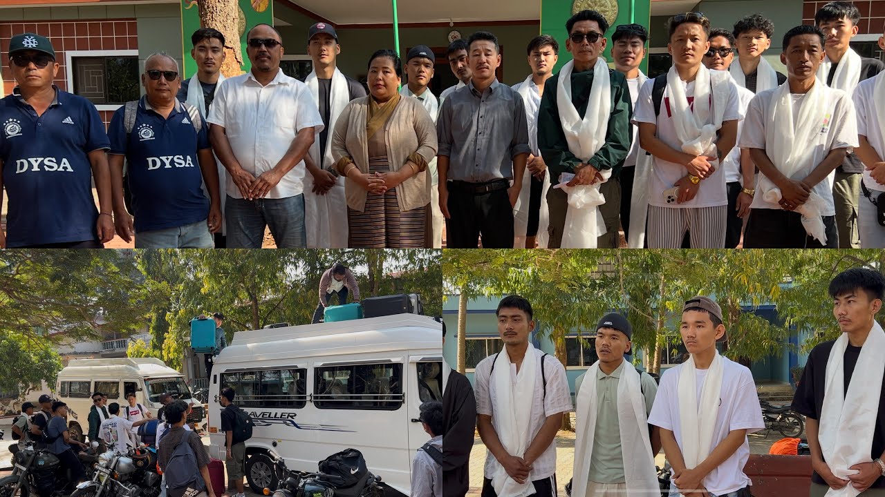 TEAM MUNDGOD AND GOA ON WAY TO HUNSUR FOR SOUTH CUP TOURNAMENT ||#tibetanvlogger #26/2/26