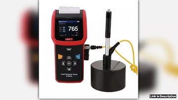 UNIT UT347A Leeb Hardness Tester 640480 Pixels Portable High Precision Rockwell Vickers Steel
