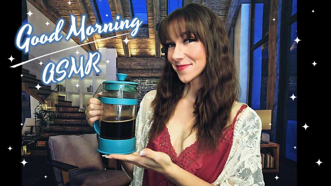 🌞Good Morning ASMR | Loving Whispers, Personal Attention, Coffee Sounds ...