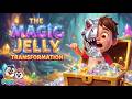 🤖 I am a ROBO DINO! | Magic Jelly Transformation | Robot Dinosaur Song| Papaping Kids Songs
