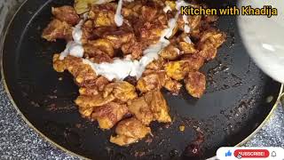 Fastest & Best Tawa Chicken | How to make Tawa Chicken Recipe By Kitchen with Khadija