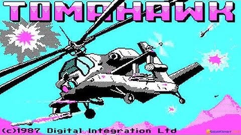 Tomahawk gameplay (PC Game, 1985)