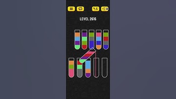 Water sort puzzle level 2616