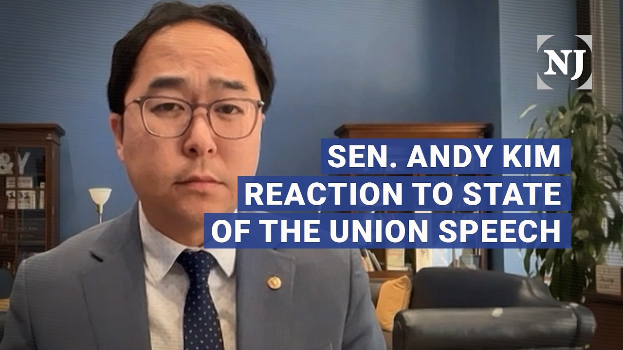 Sen. Andy Kim says Trump speech 'sowing disinformation' into American minds