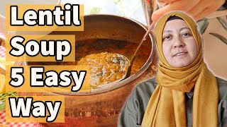 5 Lentil Soup Recipe To Save Your Day  Donating To Türkiye