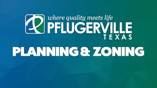 Planning & Zoning 4-7-25