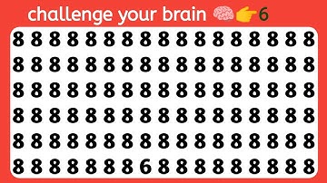 Find The Odd One Out | Challenge Your Observation Sense 👁️🧠 | Number and Letter Edition.