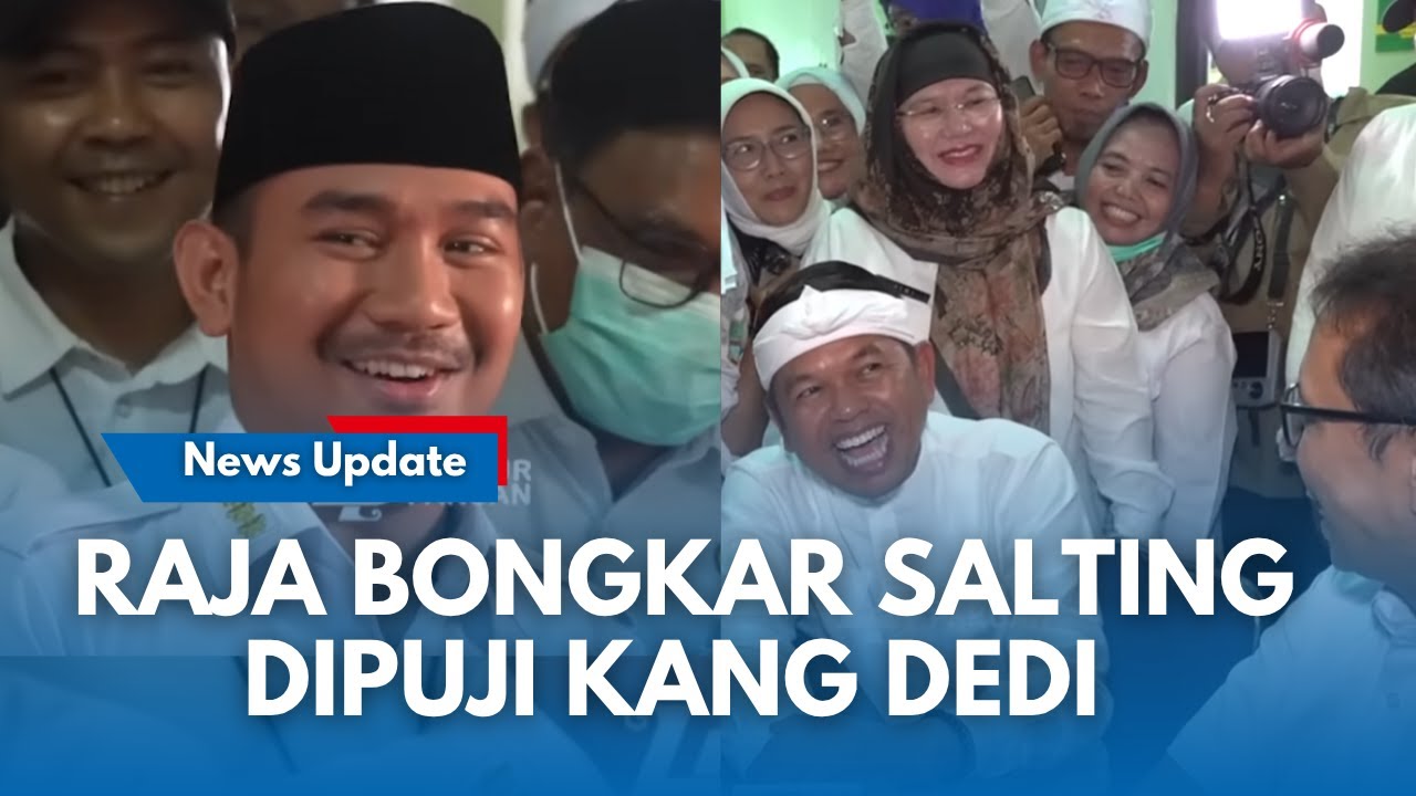 BUPATI PALING BERANI DIPUJI KDM! Momen Kang Dedi Kenalin Raja Bongkar Ke Menteri Kesehatan