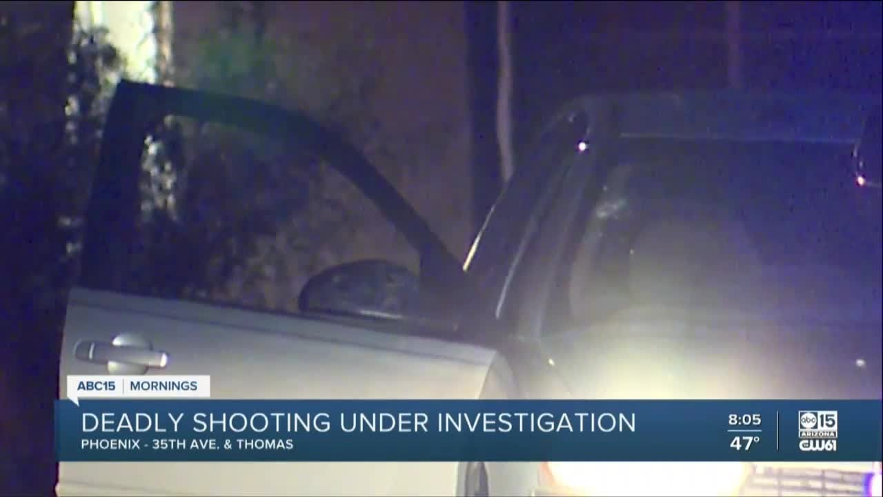 Deadly shooting near 35th Avenue and Thomas Road - YouTube