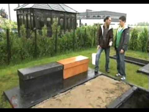 Réalisation d'une terrasse, d'un banc et d'un trottoir en béton ... Idées Terrasse Banquette