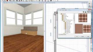 Making the kitchen nook is a snap using the base tool supplied with Chief, any texture and style, simple and easy way to make a ...