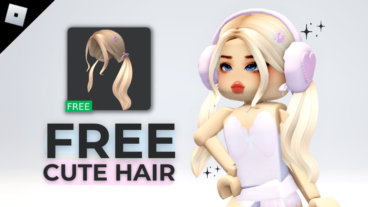 RBXNews on X: FREE UGC LIMITED: The Cute White Hair releases 4/8