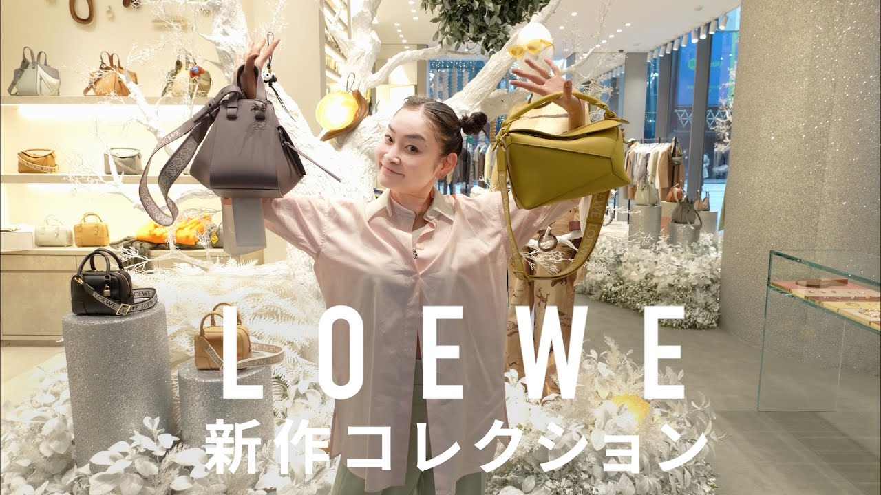 【美品】LOEWE　メッシュ　ハンドバッグ　トートバッグ　ブラウン ブラウン（茶色）系 LOEWE(ロエベ) トートバッグ(レディース