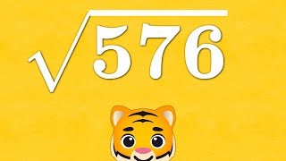 Square Root 576