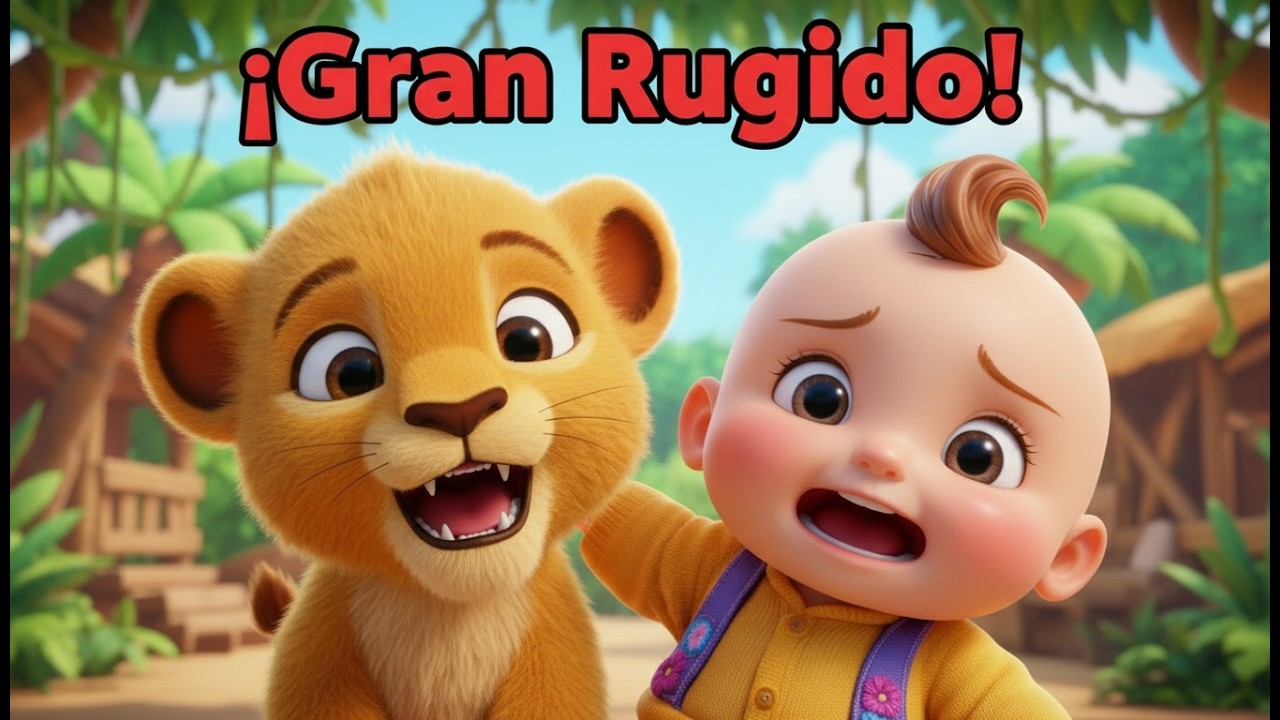 Canción del Bebé va al Zoológico 🦁🐘 Canción Infantil Educativa en Español Para Niños y Bebés
