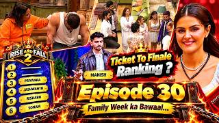 Rise and Fall 2 Episode 30 Review -Ticket To Finale Ranking ? Family Week ka Bawaal #riseandfall2