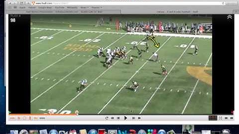 Zone Play-Action Pass- Lake Erie University