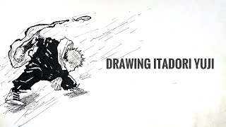 Speed Drawing Itadori Yuji | Jujutsu Kaisen.