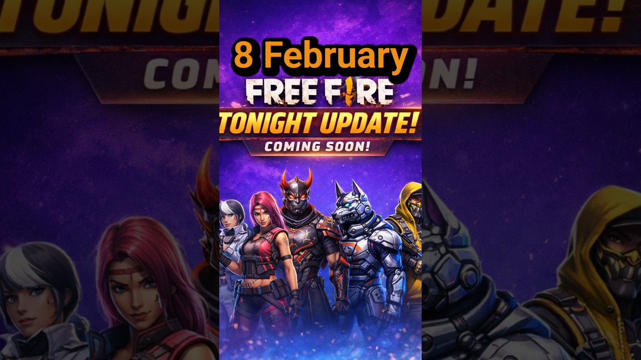 8 February tonight update || free fire tonight update 
