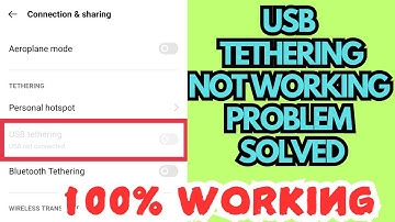 USB tethering (ETHERNET)Not Working Problem Solved 100% Working//AG TECH TAMIL