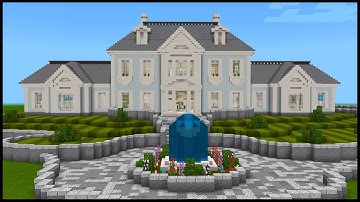 Minecraft: How to Build a Mansion 6 | PART 7 (Interior 1/8)