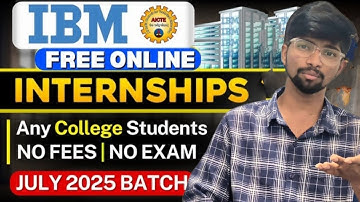 Free AI Internship by IBM & Edunet | Step-by-Step Guide|4 weeks internship|