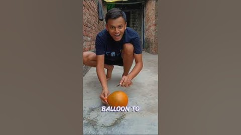 I MADE SATISFYING MULTI LAYER BALLOON #shorts