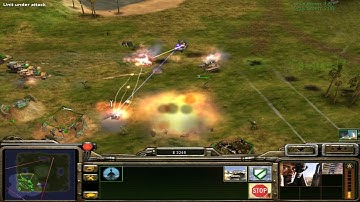 C&C Generals: Zero Hour - Skirmish Map #26: Dark Mountain (GLA vs 3 Hard Army)