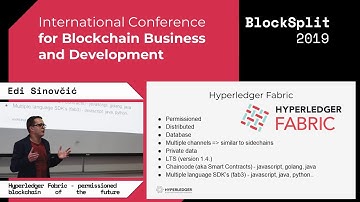 EDI SINOVČIĆ - Hyperledger Fabric: permissioned blockchain of the future