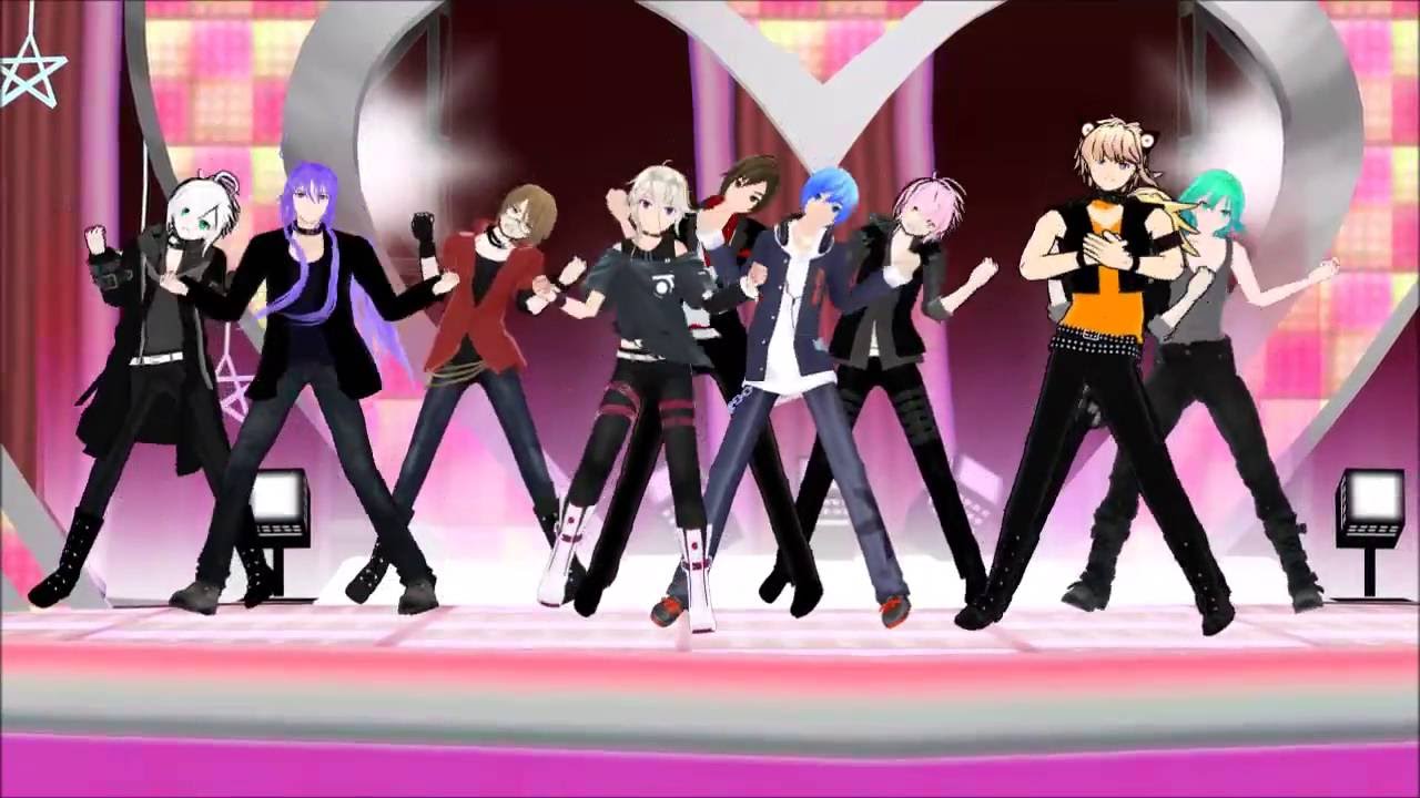 (~MMD~) One. Two. Three. Male Version