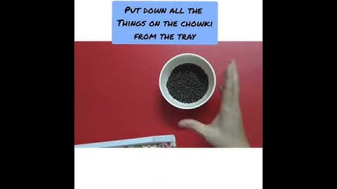 Practical Life Skills : Transferring solid through a spoon            #bubblebluekolkata