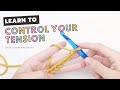 CROCHET TENSION TIPS: The 3 BEST Ways To Hold Your Yarn & CONTROL YOUR TENSION