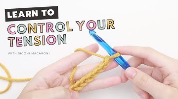 The 3 BEST Ways To Hold Crochet Yarn for Absolute Beginners + TENSION Tips