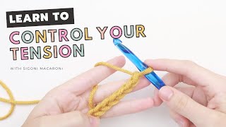 CROCHET TENSION TIPS: The 3 BEST Ways To Hold Your Yarn & CONTROL YOUR TENSION