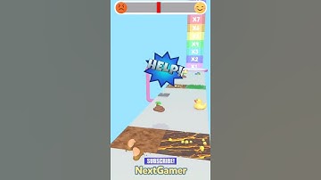 Feet Runner 3D 👣Mobile Gameplay By NextGamer (Android,iOS) Level 2