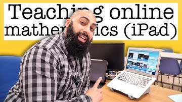 Using the iPad to Teach Maths Online - Distance Learning