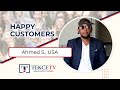 Ahmed S., USA | Happy Customers of Tekce Overseas ®