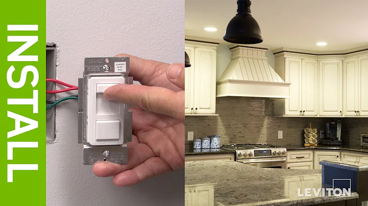 How to Install a SureSlide 6674 Dimmer and a IllumaTech IPL06 Dimmer | Leviton