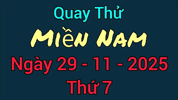 Quay Thử Kết Quả Xổ Số Miền Nam TP.HCM Long An Bình Phước Hậu Giang Ngày 29 /11 /2025 