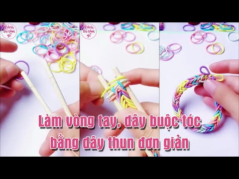 Video: Làm thế nào để làm một vòng tay dệt đuôi cá: 11 bước (có hình ảnh)