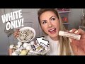 ❄️🎂 My WHITE lip balms Choose what I eat for 24 hours!